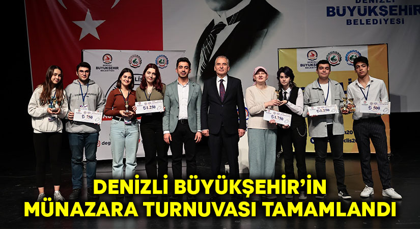 Denizli Büyükşehir’in Münazara Turnuvası tamamlandı