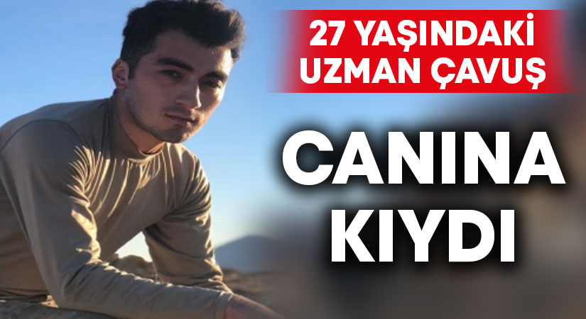 Denizli’de uzman çavuş canına kıydı