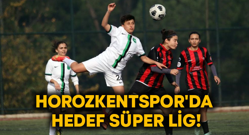 Horozkentspor’da hedef Süper Lig!