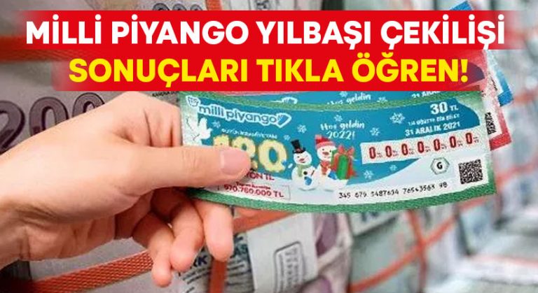 Milli Piyango Yılbaşı çekilişi sonuçları!