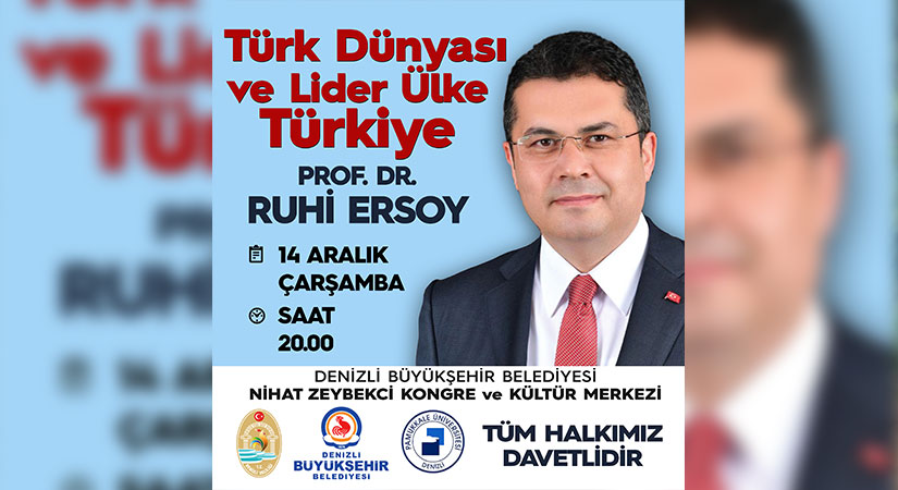 Prof. Dr. Ersoy Denizlililerle buluşacak