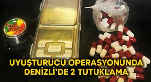 Uyuşturucu operasyonunda 2 tutuklama