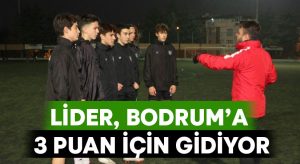 Lider, Bodrum’a 3 puan için gidiyor