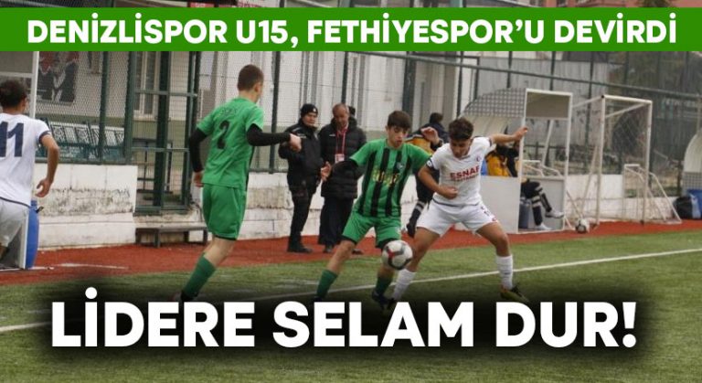 U15 Ligi lideri Denizlispor