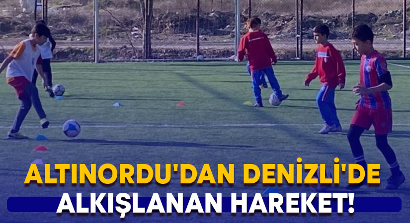 Altınordu’dan Denizli’de alkışlanan hareket!