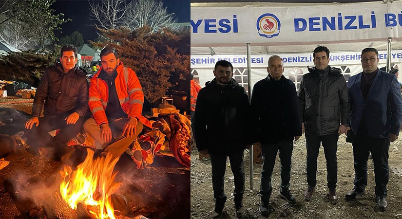 Başkan Güngör deprem bölgesinde