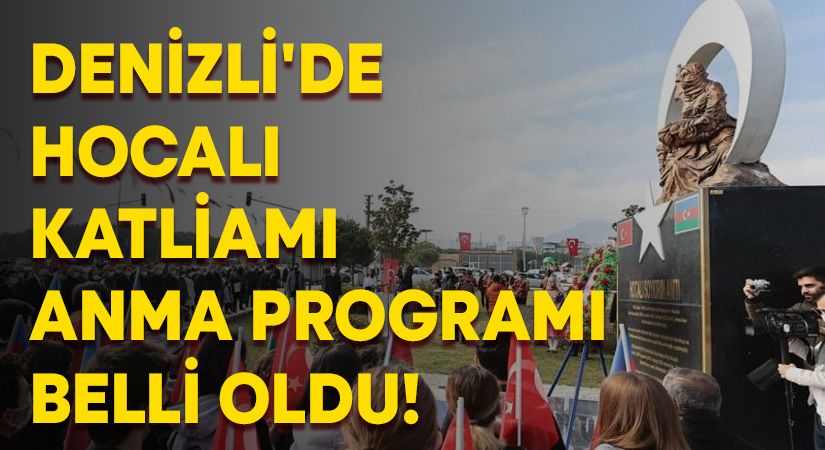 Denizli’de Hocalı Katliamı anma programı belli oldu!