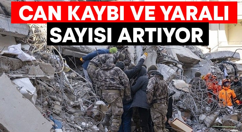 Deprem bölgesinde can kaybı sayısı artıyor