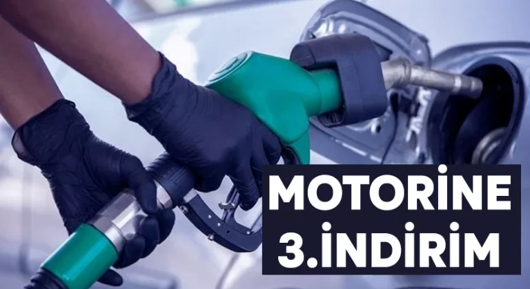 Motorine 3.indirim geldi