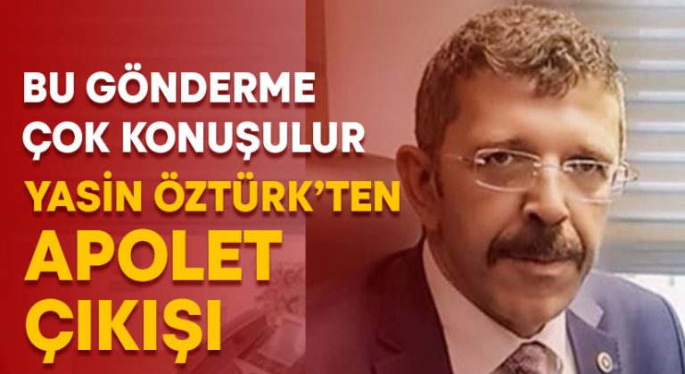 Altılı Masa kararı üzerine Yasin Öztürk’ten apolet çıkışı