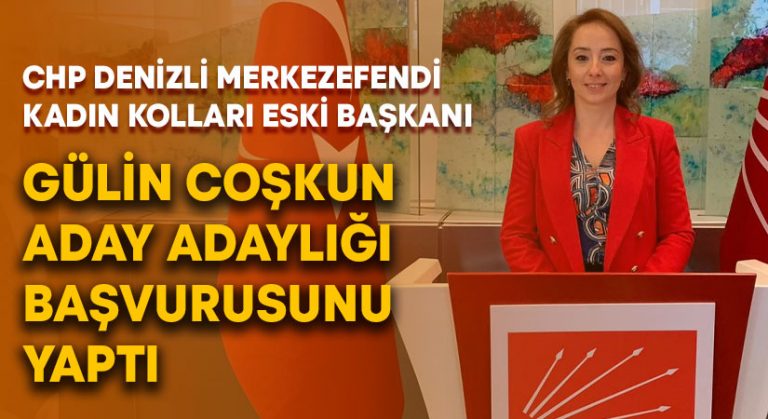 CHP’de Gülin Coşkun milletvekili aday adaylığı için başvurusunu yaptı