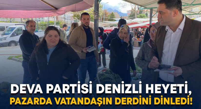 Denizli’de geçim derdindeki vatandaş ‘DEVA’ dedi