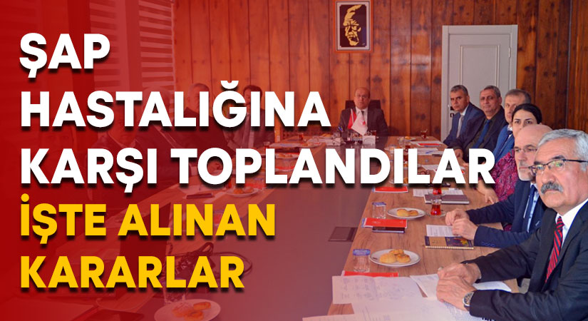 Denizli’de şap hastalığına karşı İl Hayvan Sağlık Zabıtası Komisyonu toplandı