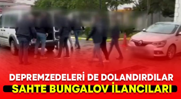 Sahte bungalov ilanlarıyla 180 kişiyi 300 bin TL dolandırdılar