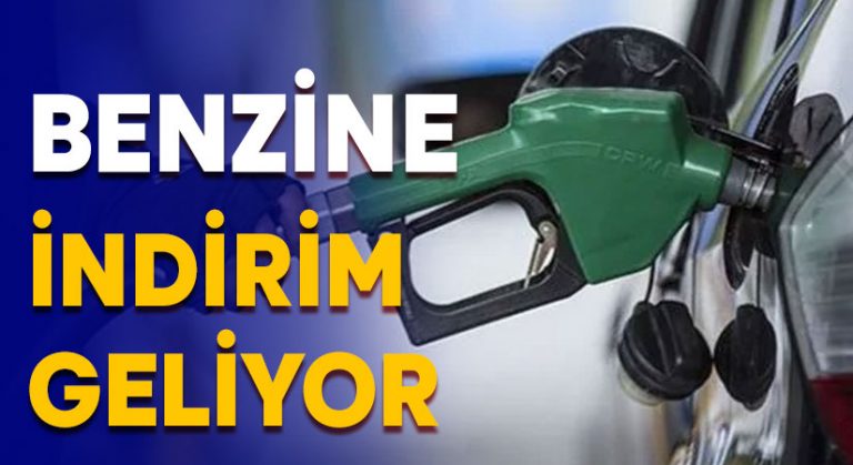 Benzine indirim geliyor