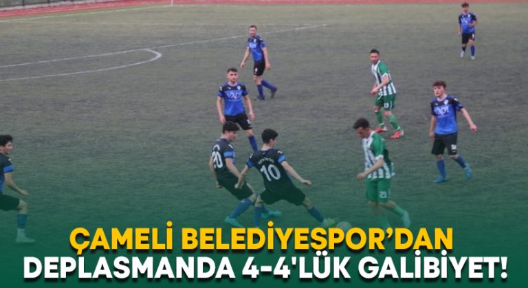 Çameli Belediyespor’dan deplasmanda 4-4’lük galibiyet!