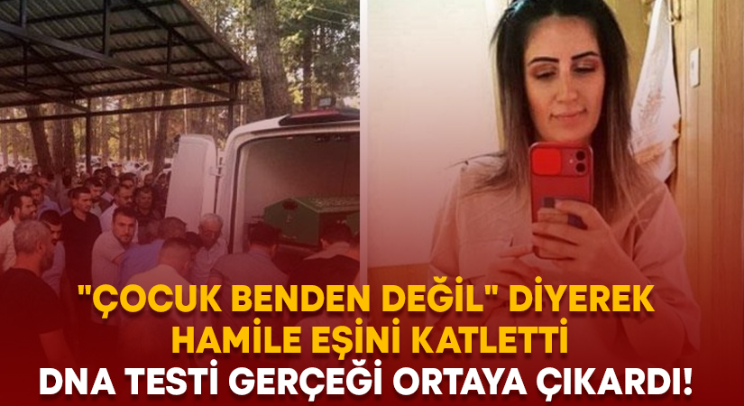 “Çocuk benden değil” diyerek hamile eşini öldürdü, DNA testi gerçeği ortaya çıkardı!