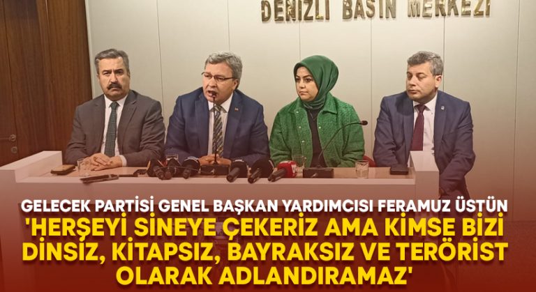 ‘Herşeyi sineye çekeriz ama kimse bizi dinsiz, kitapsız, bayraksız ve terörist olarak adlandıramaz’