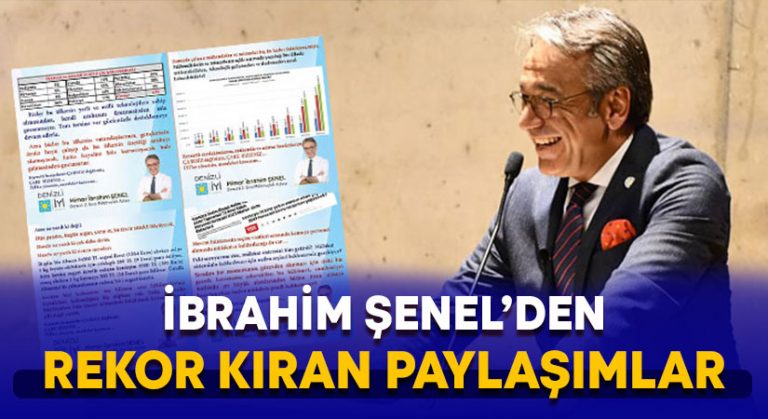 İbrahim Şenel’den rekor kıran paylaşımlar