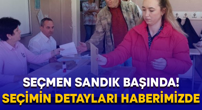 Seçmen sandık başında