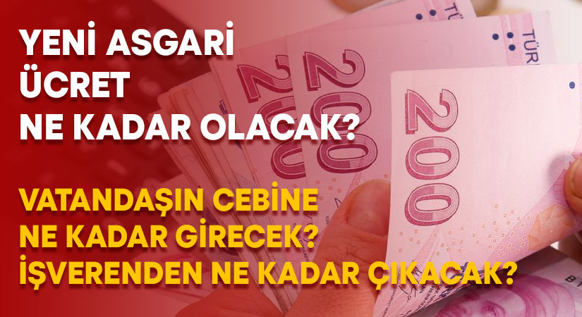 Asgari ücrette konuşulan zam miktarı ne kadar?