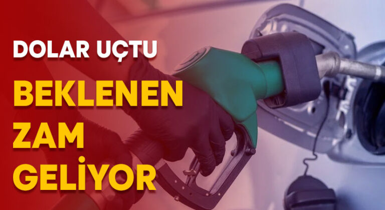 Dolar uçtu, motorine zam geliyor