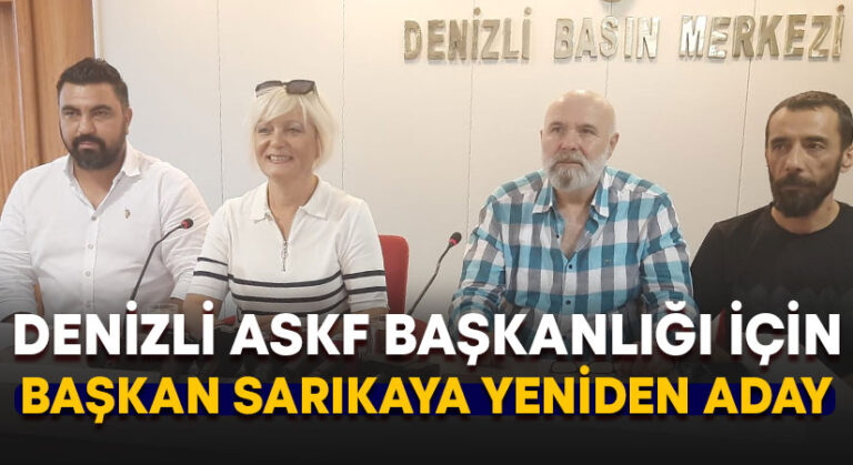 Başkan Ayşe Sarıkaya DASKF’ye yeniden aday