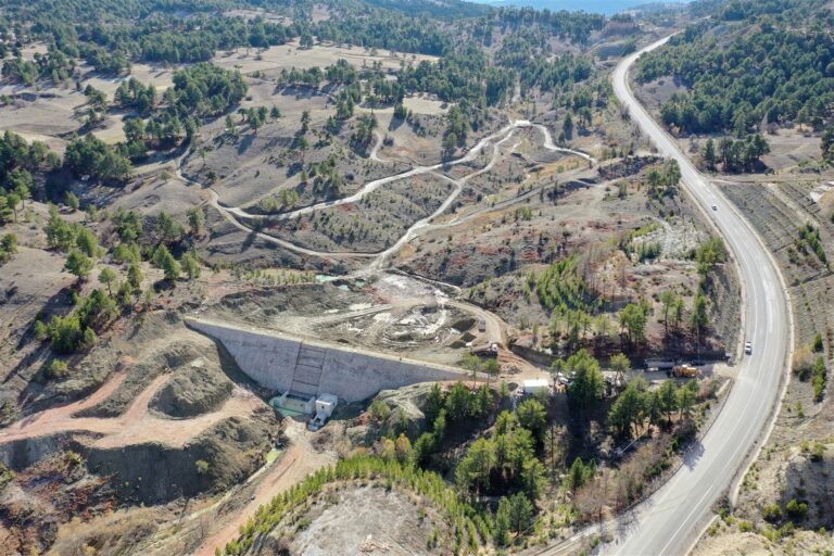 Cumaalanı Göledi su tutmaya hazır hale geldi